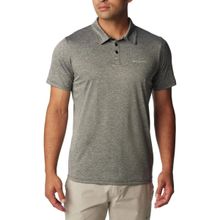 Columbia AO3614-011 Hike Polo Gri Outdoor Polo Erkek T-Shirt