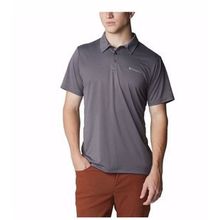 Columbia AO3614-023 Hike Polo Erkek Gri T-Shirt