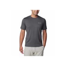 Columbia AO5545-011 Tech Trail Crew Neck II Gri Outdoor Erkek T-Shirt