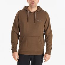 Columbia CS0275-319 Basic SM Logo Kahverengi Kapüşonlu Erkek Hoodie