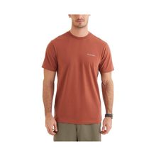 Columbia CS0282 CSC M Basic Sm Logo Brushed Ss Tee Kahverengi Erkek T-shirt