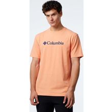 Columbia CS0287-882 CSC Basic Big Logo Brushed Turuncu Kısa Kollu Erkek T-shirt