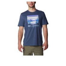 Columbia CS0304-480 CSC M Colorful Vista SS Tee Mavi Erkek T-Shirt