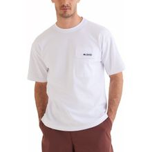 Columbia CS0376-100 CSC Heritage Beyaz Kısa Kollu Outdoor Erkek T-shirt