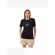 Columbia CS0490 Csc W Splattered SS Tee Siyah Kadın Yuvarlak Yaka Tişört