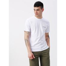 Columbia Csc Basic Logo Sleeve Beyaz Erkek T-Shirt