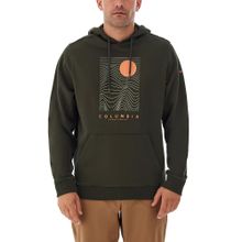 Columbia Csc Linear Drifts Koyu Yeşil Kapüşonlu Erkek Sweatshirt