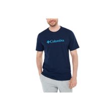 Columbia Csc M Basic Logo Brushed Lacivert Erkek Kısa Kollu T-shirt