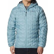 Columbia Delta Ridge Down Hooded Kaz Tüyü Açık Mavi Erkek Mont