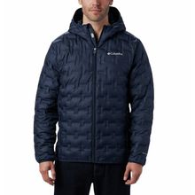 Columbia Delta Ridge Down Hooded Lacivert Erkek Kaz Tüyü Mont