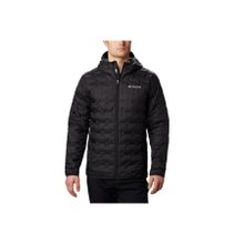 Columbia Delta Ridge Down Hooded Siyah Erkek Kaz Tüyü Mont