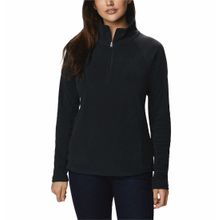 Columbia Glacial 1/2 Zip Kadın Polar Siyah Sweatshirt