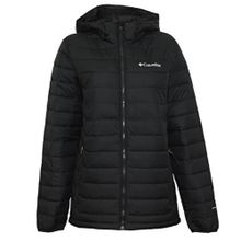 Columbia Powder Lite Hooded 2086944-010 Siyah Erkek Mont