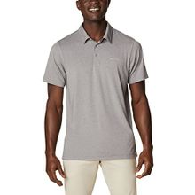 Columbia Tech Trail Erkek Siyah Kısa Kollu Polo T-Shirt