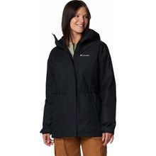 Columbia WL2638-010 Hikebound II Long Insulated Siyah Kadın Mont