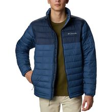 Columbia WO1111-452 Powder Lite Mavi Erkek Outdoor Mont