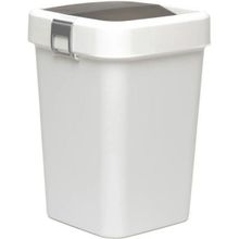 Comfort Kilitli Beyaz 8 lt Çöp Kovası