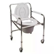 Comfort Plus DM-696 Tekerlekli Kovalı Komot Tuvalet Sandalyesi