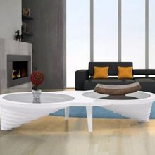 Comfy Home Ceren Beyaz Orta Sehpa