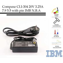 Compaxe CLI-304 Compaxe CLI-304 Ibm- 20v-3.25a 7.9-5.5-With Pin Notebook Adaptör