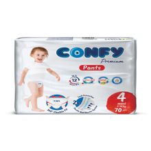 Confy Premium No:4 Maxi 70 Adet Külot Bebek Bezi