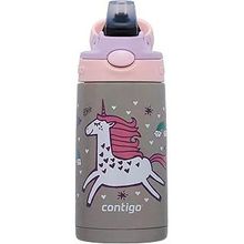 Contigo Gizmo Flip Unicorn Çelik 420 ml Pembe Çocuk Suluğu