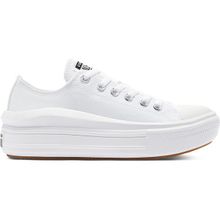 Converse 570257C Chuck Taylor All Star Move Canvas Platform Kadın Beyaz Sneaker Ayakkabı
