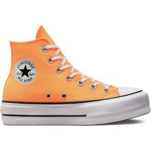 Converse A03052C Ctas Lift Hi Sneakers Turuncu Kadın Ayakkabı