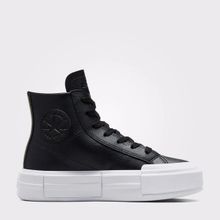 Converse Chuck Taylor All Star Cruise Leather Siyah Kadın Platform Deri Günlük Ayakkabı