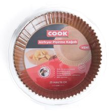 Cook 25 Adet Airfryer Pişirme Kağıdı