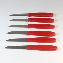 Cooker 6'lı Kırmızı Bıçak Seti
