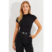 Cool & Sexy EY2564 Siyah Kadın Bluz