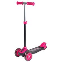 Cool Wheels Led Işıklı 3 Tekerlekli Yükseklik Ayarlı Pembe Twist Çocuk Scooter