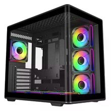 Cooler Master Elite 600 E600-KGNN-S02 ARGB Fanlı Siyah ATX Gaming Bilgisayar Kasası