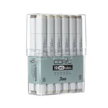 Copic 12'li Set Warm Grey Marker Kalem