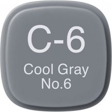 Copic C6 Cool Gray No.6 Markör Kalem