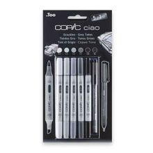 Copic Ciao 5+1 Set Grey Tones Marker Kalem