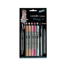Copic Ciao Marker Set 5+1 Manga 7 Marker Set