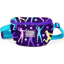 Coral High 11544 Mor Voleybol Desenli Bel Çantası