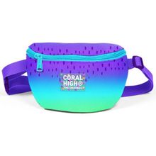 Coral High 11545 Mor Lila Renk Geçişli Bel Çantası