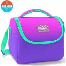 Coral High 11762 Kids Pembe Mor Renk Geçişli Thermo Beslenme Çantası