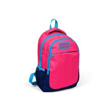 Coral High 14392 K118 Kids Neon Mercan Lacivert Üç Bölmeli Sırt Çantası