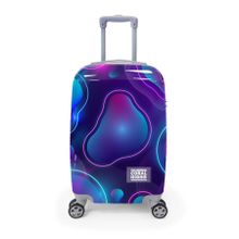 Coral High 16532 50 cm Renkli Desenli Kabin Boy Valiz