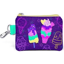 Coral High 21914 Kids Mor Pembe Dondurma Desenli Bozuk Para Çantası