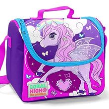 Coral High 22708 YGN22829 Kids Mor Pembe Unicorn Desenli Thermo Beslenme Çantası