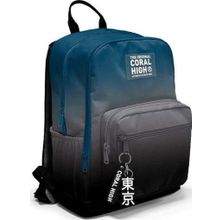 Coral High 23642 Nefti Gri Renk Geçişli Okul Sırt Çantası