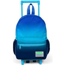 Coral High 24045 Anaokulu Çekçekli Sırt Çantası Mavi Renkli Okul Çantası