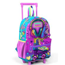 Coral High 24054 Kulaklık Patenli Anaokulu Çekçekli Sırt Çantası