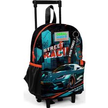 Coral High 24065 Yarış Arabalı Çekçekli Anaokulu Sırt Çantası