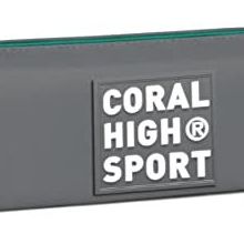 Coral High Sport Tek Bölmeli Gri Yeşil Fermuar Kalemlik
